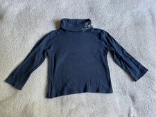 Shirt Rollkragen Langarm Blau Junge Lotties Gr.98