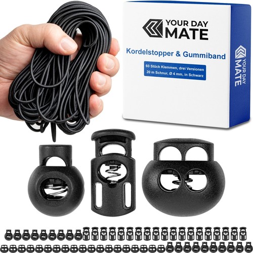 60x kordelstopper 20m - 60x, +