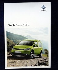 VW Cross Caddy, Prospektblatt, Studie