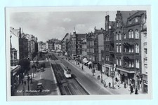 AK KIEL um 1935 - Holtenauer Straße mit Straßenbahn / Kronshagen Molfsee Strande
