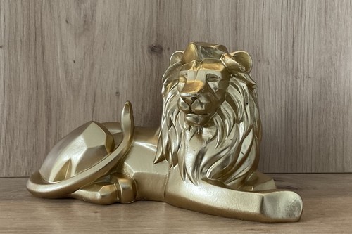 Deko figur statue löwe lion - figur,