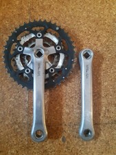 KURBEL Shimano LX FC-M563 170 mm RETRO Kurbelgarnitur Crank Set 3-fach KULT