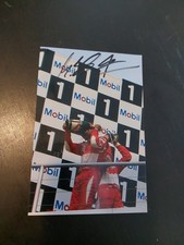AK Autogramm Autogrammkarte Motorsport Formel 1 Michael Schumacher Ferrari 2