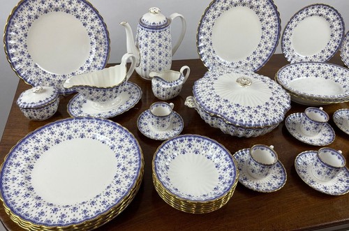 Spode fleur lys blau y8356 - lys,