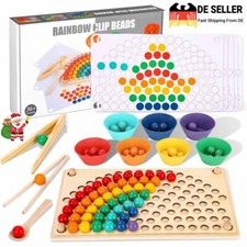 Holz Clip Beads Brettspiel