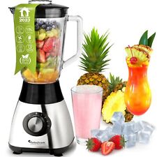 1200W Standmixer Glas Behälter 1,5L Ice Crush Milch Shaker Smoothie Mixer Maker