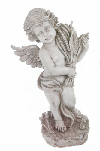 Gartenfigur engel aniell mit - aniell,