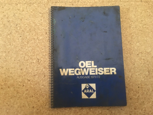 Orig aral oel wegweiser - aral/bv, oel-wegweiser