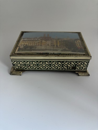 Vintage schmuckdose - vintage, schmuckdose/