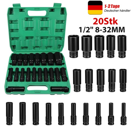 32mm steckschlüssel set - 8-32mm, steckschlüssel-set