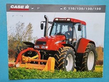 Prospekt Case Traktoren CS 110 - 120 - 130 - 150