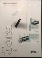 Opel Corsa C 2000 Broschüre Werbung Faltblatt Autohaus Autohandel Autohändler