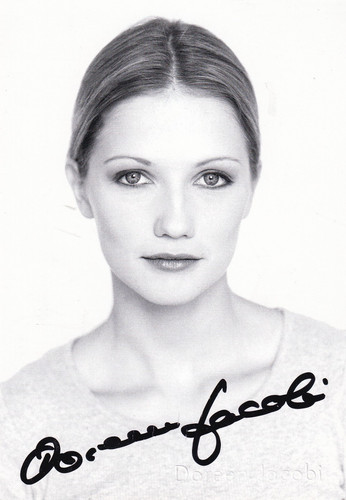 Autogramm doreen jacobi - ,