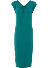 Etuikleid mit Schlitz Gr