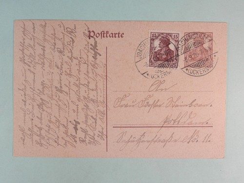 Reich ganzsache 116 zf - reich,