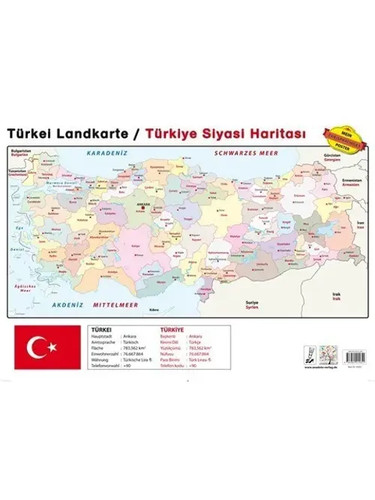 Türkei landkarte türkiye - türkei,