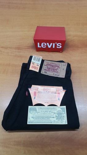 Levi jeans 501 levis schwarz - 501,