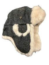 BARTS Fliegermütze Kamikaze NEU! Grau Kunstfell Wintermütze Pilotenmütze Trapper