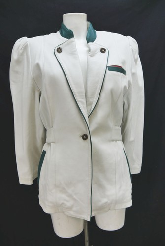 Glattleder vintage lederjacke - vintage,