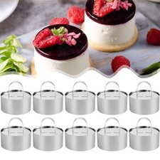 12x Dessertringe Servierringe