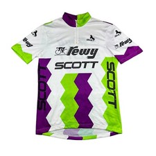 Blacky rewy scott vintage 90er Rad Trikot Gr. M BW 51cm Bike cyling Shirt ZM10