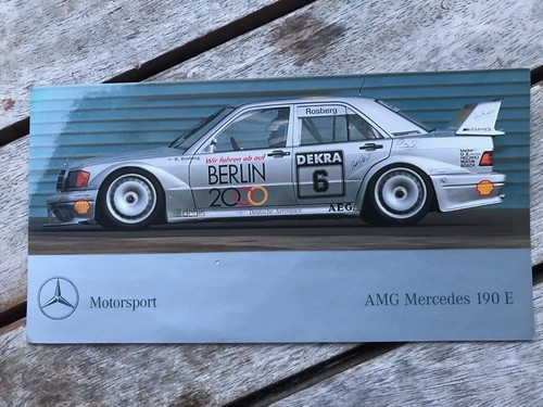 Aufkleber dtm mercedes 190 - dtm,