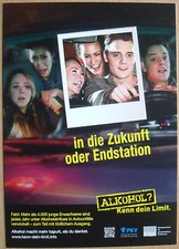 Edgar Freecards Nr.17256 Alkohol? Kenn dein Limit.in die Zukunft oder Endstation