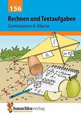 Rechnen und Textaufgaben - Gymnasium 6. Klasse (Mathe... | Book | condition good
