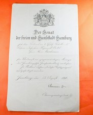 Verleihungsurkunde  zum