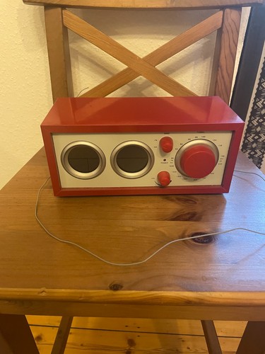 Radio von nescafe rot - rot,, 23x10
