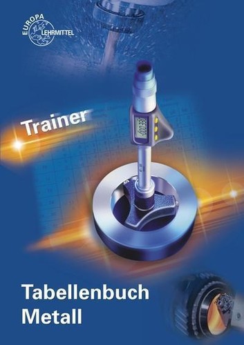Trainer tabellenbuch metall - tabellenbuch,