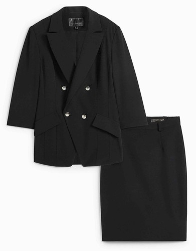 Kostüm blazer und rock mit - rock,