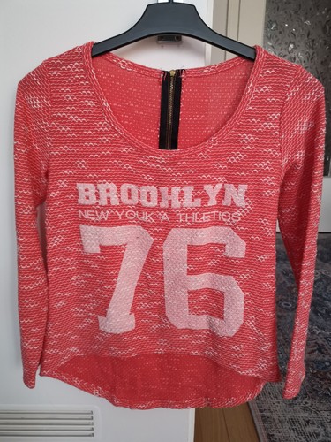 Lachsfarbener damen pullover - lachsfarbener,