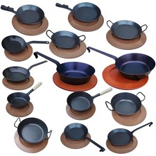 Eisenpfanne geschmiedet