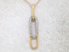 Diamant Anhänger 585 Gelbgold