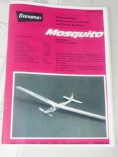 Einbauanleitung vom Elektroantrieb von der Mosquito ( Graupner)