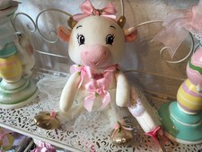 Deko Plüschtier Kuh Eis