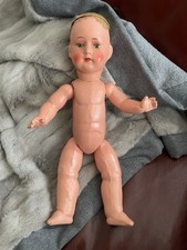 Alte Puppe Zelluloid Celluloid ca. 45 cm Logo unbekannt vintage antik