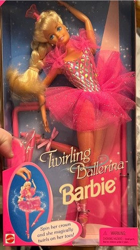 Twirling ballerina barbie doll - twirling,