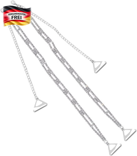Verstellbare strass träger - strass, bh