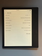Amazon Kindle Oasis 10. gen