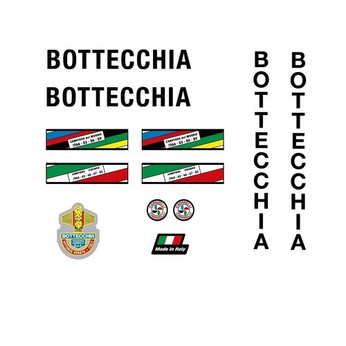 Bottecchia fahrrad aufkleber - bottecchia,