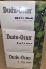 6 x DUDU OSUN African Black Soap SCHWARZE SEIFE Duftnote Sandelholz