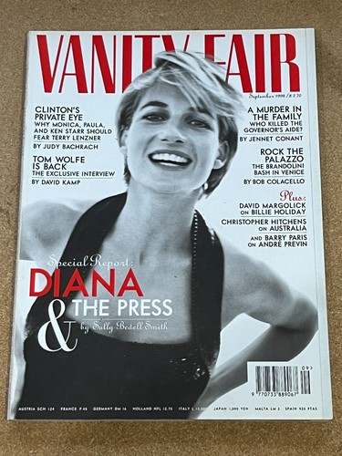 1998 vanity fair - fair, magazine