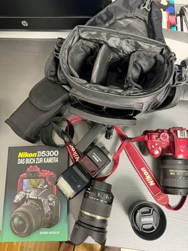 Nikon 5300 rot mit - rot,