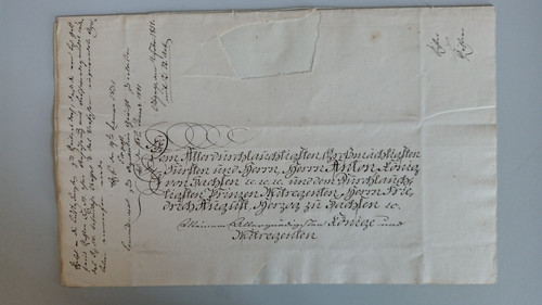 Historische dokumente - historische,