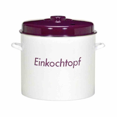 Einkochtopf emailliert 28l - emailliert,