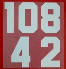 Flock Nummer number número away Trikot jersey shirt England 1980 1982