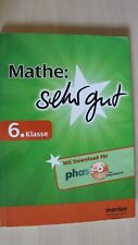 mentor * sehr gut * Mathe * 6. Klasse * Übungen mit Lösungen /ST967