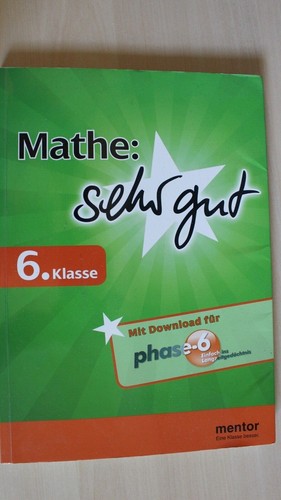 Mentor sehr gut mathe 6 - gut,
